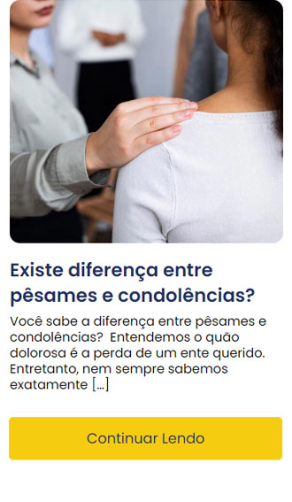 Você sabe a diferença entre pêsames e condolências? 