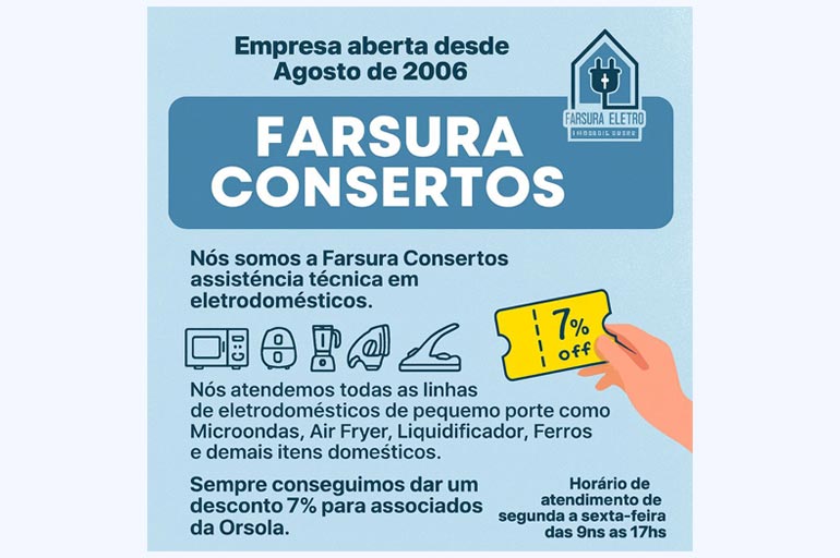 Farsura Consertos - serviços