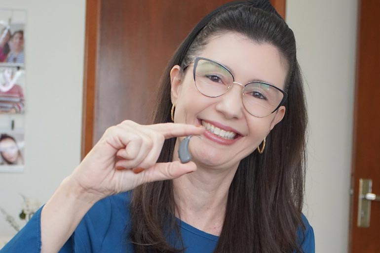 Fonoaudióloga Luciana Maluf Cervone: saúde auditiva com condições especiais para associados Orsola 1