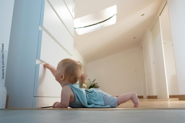 Como montar um ambiente seguro para o bebê em casa